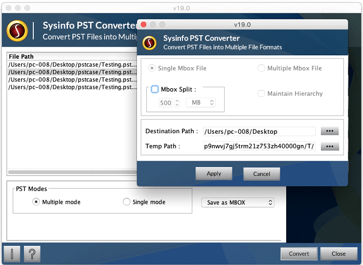 Outlook pst converter